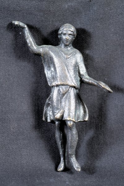 Bronze Offering Statuette, Private Collection, 2nd Century. Presumably by the Pilgrims at the Temple of Mars by Roman