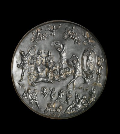 Patere de Parabiago, Silver Ritual Dish Depicting the Triumph of Attis and Cybele by Roman