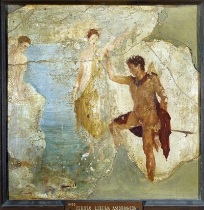 Perseus Freeing Andromeda (detail) by Roman