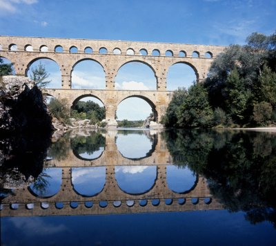 Pont du Gard, Roman Aqueduct by Roman