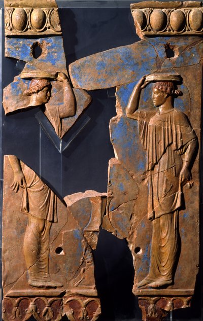 Relief from the Area of the Temple of Apollo, Palatine Hill, Rome by Roman
