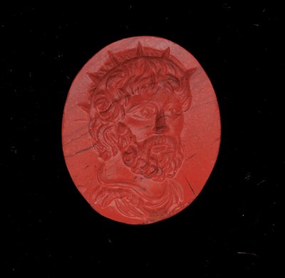 Ring with a Portrait of the Emperor Postumus by Roman