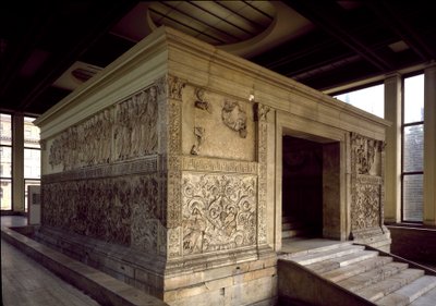 Roman Art: Ara Pacis Augustae or Altar of Augustan Peace by Roman
