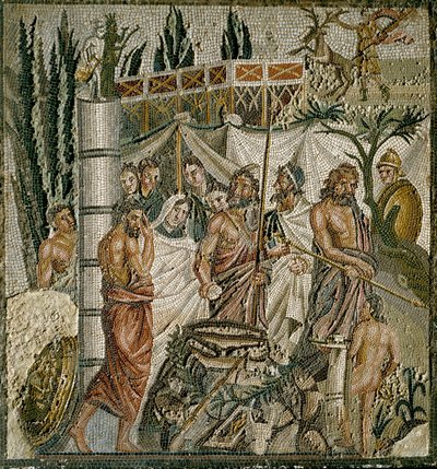 Roman Art: The Sacrifice of Iphigenie by Roman