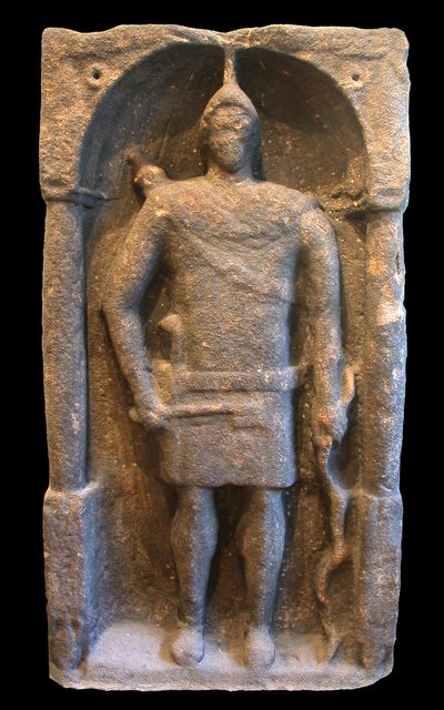 Roman Tombstone Depicting a Hamian (Syrian) Archer by Roman