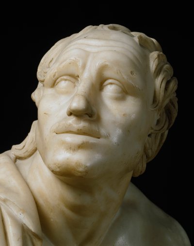 Roman Art: A Sharpener Sharpening His Knives (Detail) by Roman