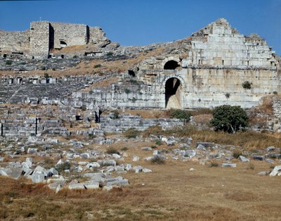 Theatre of Miletus, 2nd century, Turkey by Roman