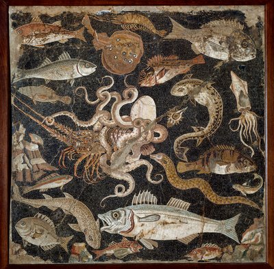 Roman Art: Marine Life by Roman