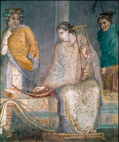 A Citharist by Roman