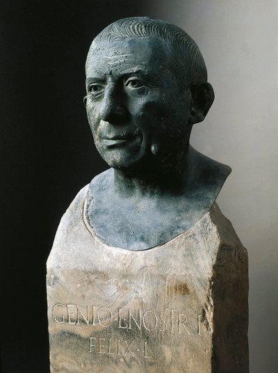 Bust of the Banker Lucius Caecilius Iucundus by Roman