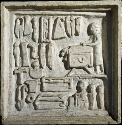 Interior of a Building or Workshop with Different Tools by Roman