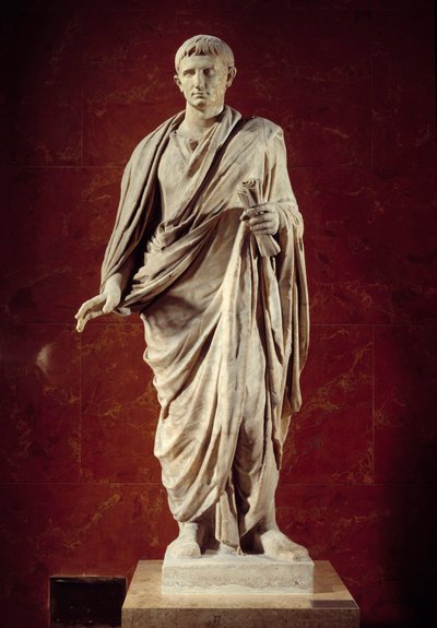 Statue of Emperor Augustus by Roman