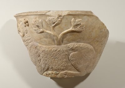 Sarcophagus Fragment, 3rd century by Roman