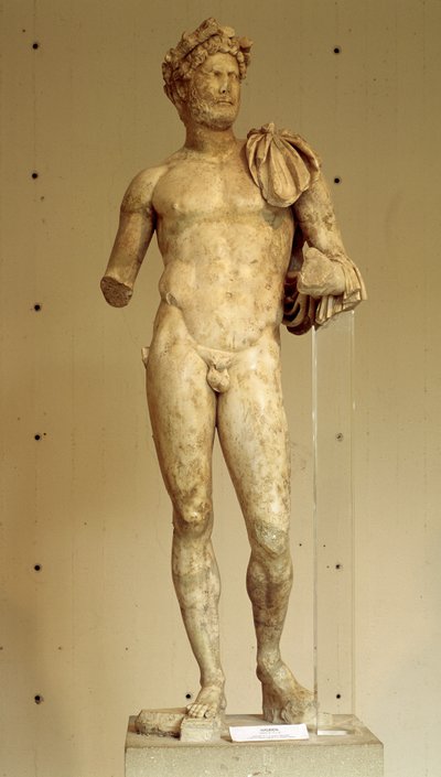 Statue of Emperor Hadrian - Archaeological Museum of Vaison-la-Romaine, 2nd century by Roman