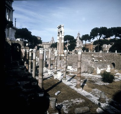 The Caesar Forum Began in 54 BC and Ended Under Emperor Augustus (Octavian) by Roman