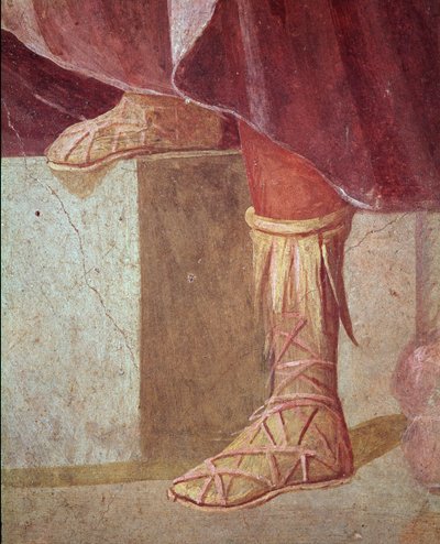 The Feet of Agamemnon, in the Sacrifice of Iphigenia by Roman