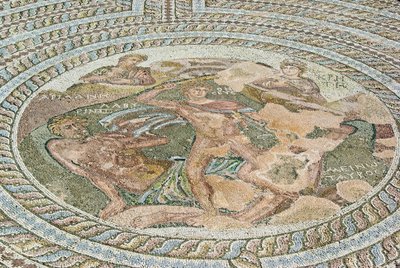 Theseus and the Minotaur, House of Theseus, Paphos, Cyprus by Roman