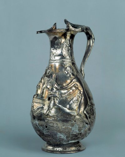 Treasure of Boscoreale: aquamarine with genies and victories by Roman
