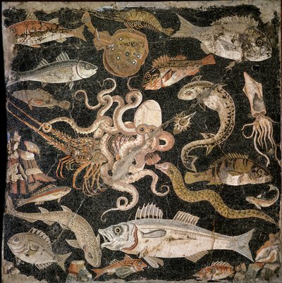 Undersea Creatures, Copy of a Hellenistic Original by Roman