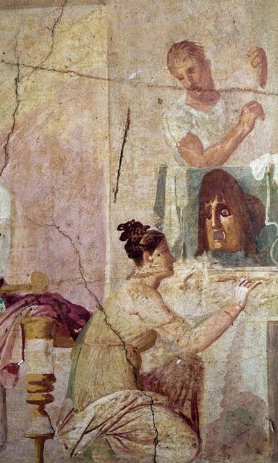 Victory of a Tragic Poet (detail) by Roman