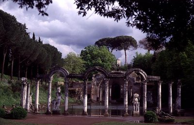 View of the Canopus canal, built in AD 118-128 by Roman