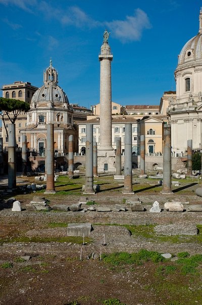 View of the Forum and Trajan