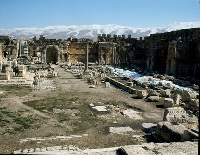 View of the Great Court of ancient Heliopolis