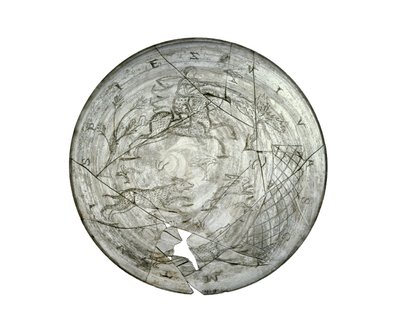 Wint Hill Bowl, Engraved with a Hunting Scene, Probably from the Rhineland, Roman, 4th Century by Roman