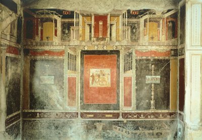 Fresco from the House of Marco Lucrezio Fronto, Pompeii, Roman Civilization by Roman
