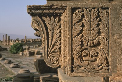 Architectural fragment with carved decoration, Sertius Market, High Imperial Period by Roman Imperial Period