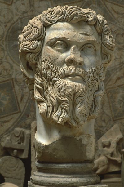 Bust of Septimus Severus (145-211), High Imperial Period (27 BC-395 AD) by Roman Imperial Period