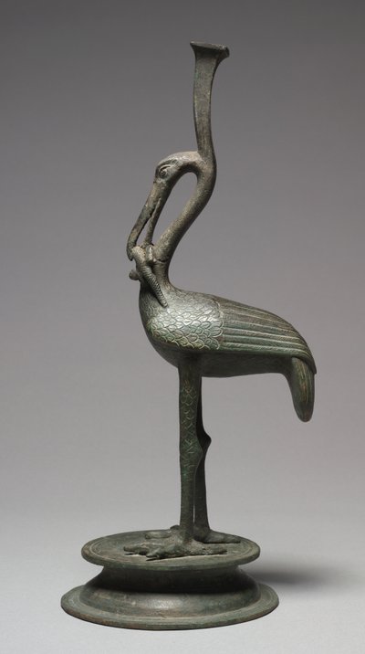 Ibis Eating a Lizard by Roman Imperial Period