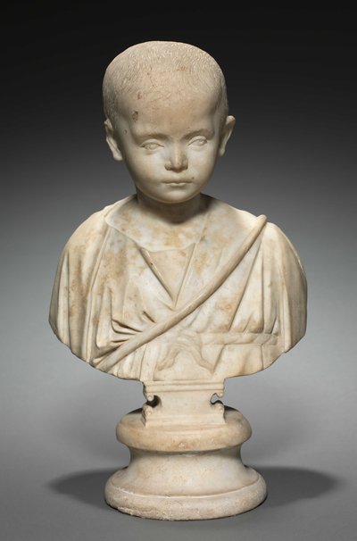 Portrait Bust of a Girl, c.250-275 by Roman Imperial Period