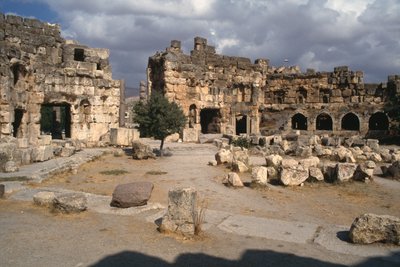 Sanctuary of Jupiter Heliopolitanus, Hexagonal Courtyard, High Imperial Period by Roman Imperial Period