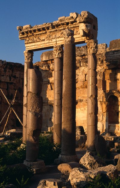 Sanctuary of Jupiter Heliopolitanus, portico in the courtyard, High Imperial Period by Roman Imperial Period