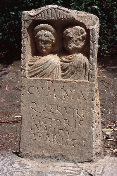 Stela, High Imperial Period by Roman Imperial Period