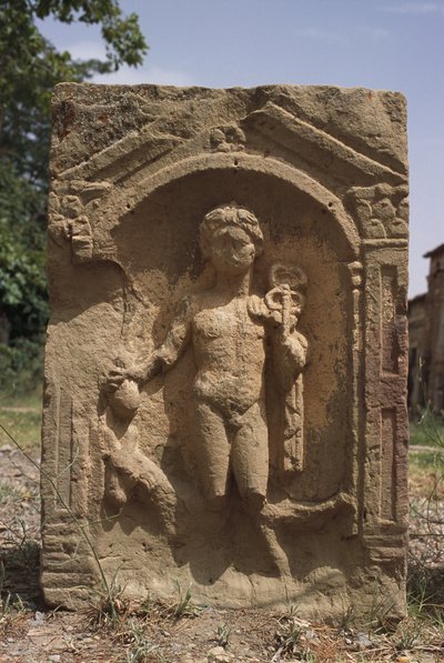 Stela depicting Mercury, High Imperial Period by Roman Imperial Period