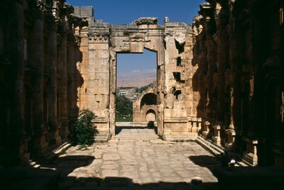 Temple of Bacchus, Detail, View from the Interior, High Imperial Period by Roman Imperial Period