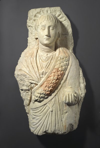 Funerary Figure of a Woman, Found in Oxyrhynchos, 3rd-4th Century by Roman Period Egyptian