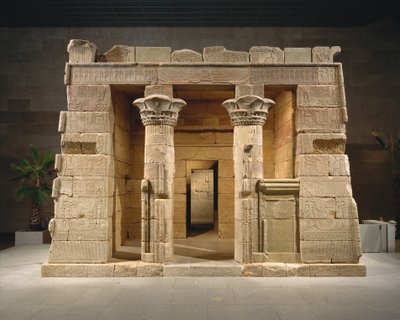 The Temple of Dendur by Roman Period Egyptian