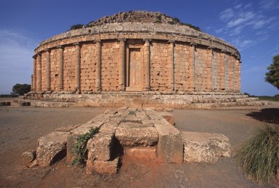 Royal Mausoleum of Mauretania, Called Tomb of the Christian Because of the Crosses Moulded on the False Doors by Roman Republican Period