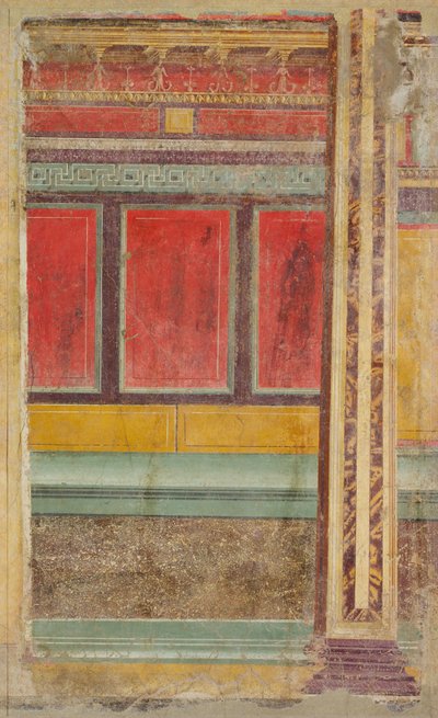 Wall painting from a Villa at Boscoreale by Roman Republican Period