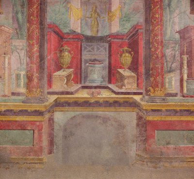 Wall Painting from the Cubiculum of a Villa at Boscoreale by Roman Republican Period