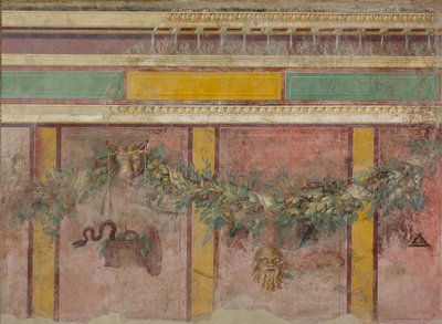 Wall painting from the exedra of a Villa at Boscoreale by Roman Republican Period