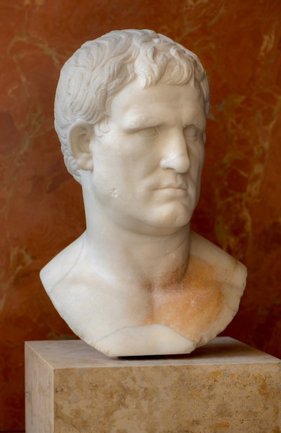 Bust of Agrippa (ca. 64 BC - 12 BC) by Roman Roman