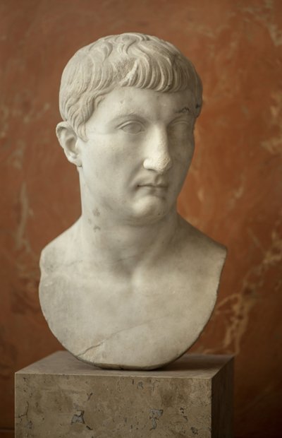 Bust of Drusus the Younger by Roman Roman