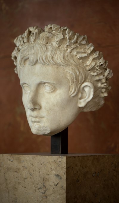 Head of the Emperor Augustus (63 BC - 14 AD) by Roman Roman