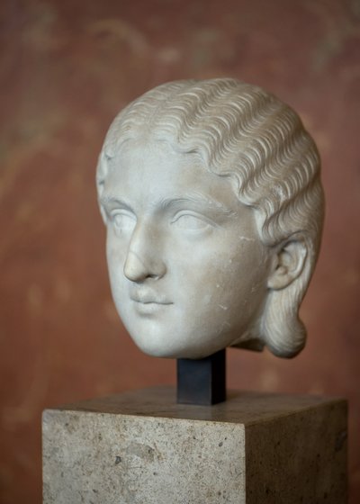 Head of the Empress Barbia Orbiana (3rd century) by Roman Roman