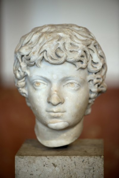Head of the Roman Emperor Caracalla as a Child (188 - 217 AD) by Roman Roman