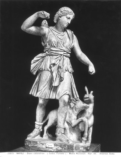 Artemis, copy of a 4th century BC original by Roman Roman